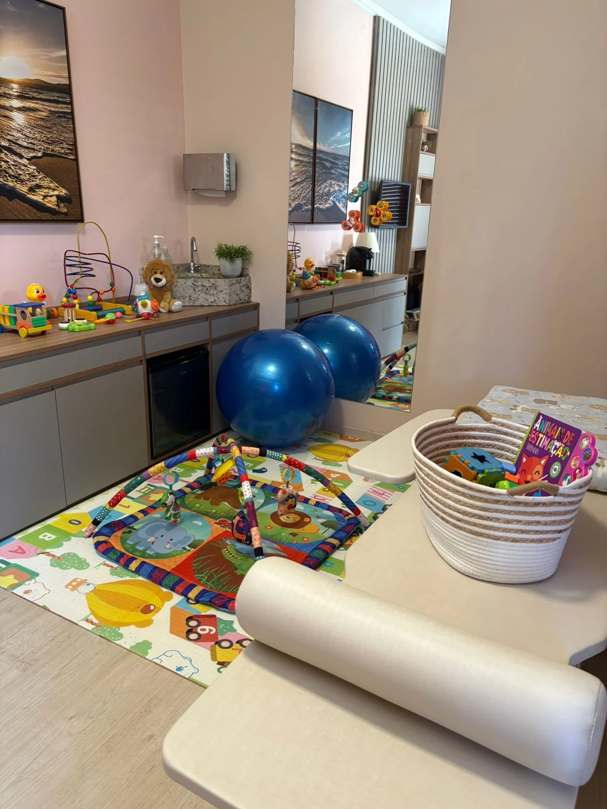 Sala de estimulação infantil